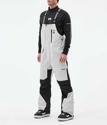 Montec Fawk Snowboardbukse Herre Light Grey/Black Renewed