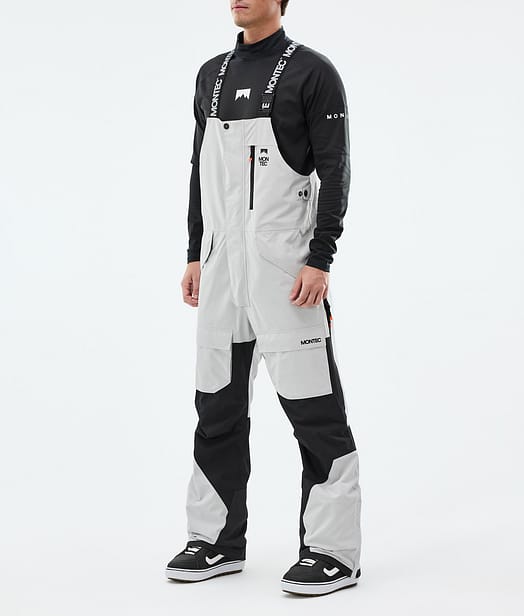 Montec Fawk Snowboardbukse Herre Light Grey/Black
