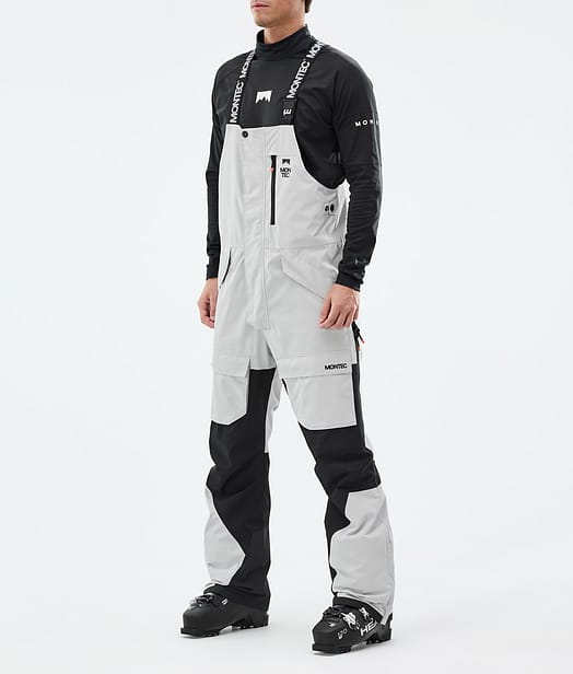Montec Fawk Skibukse Herre Light Grey/Black