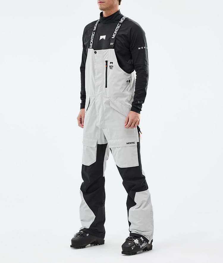 Montec Fawk Skibukse Herre Light Grey/Black, Bilde 1 av 6