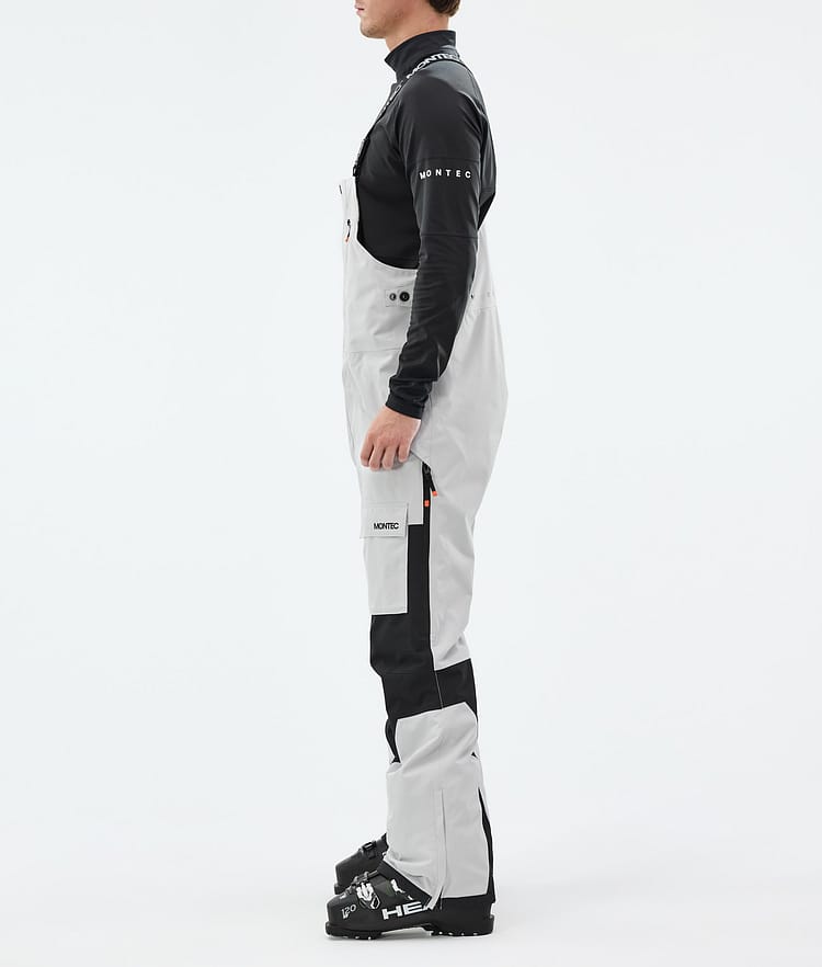 Montec Fawk Skibukse Herre Light Grey/Black, Bilde 2 av 6