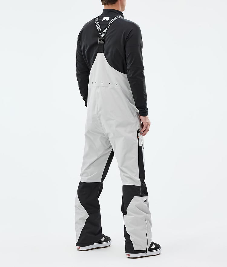 Montec Fawk Snowboardbukse Herre Light Grey/Black Renewed, Bilde 3 av 6