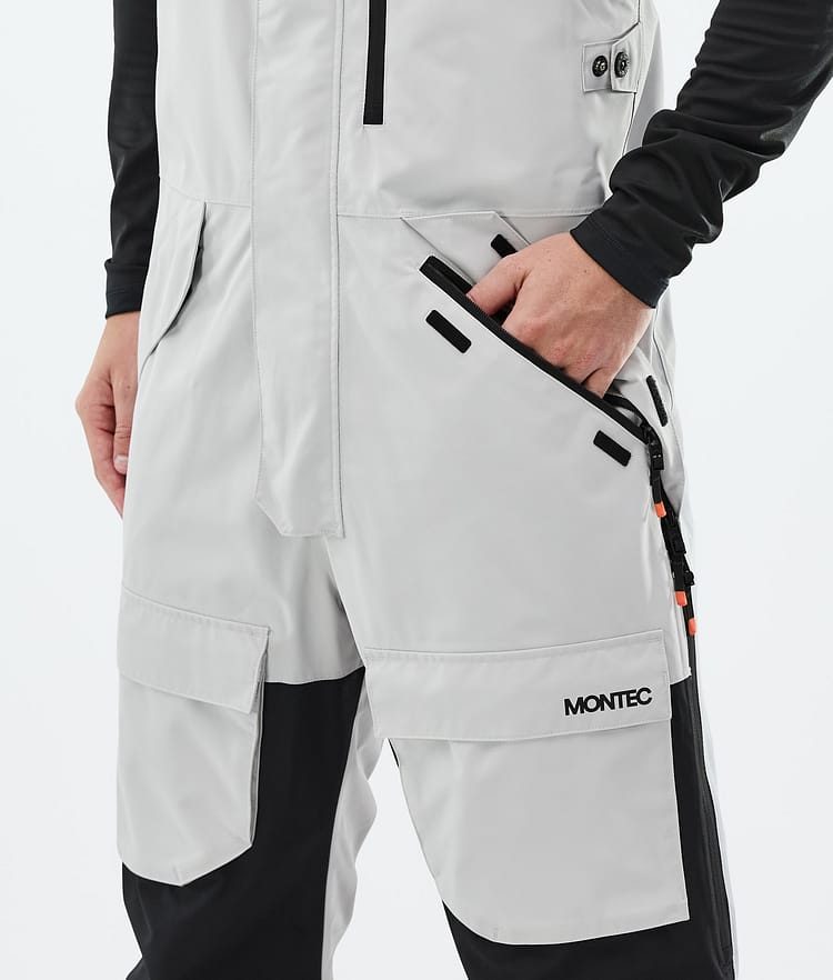 Montec Fawk Snowboardbukse Herre Light Grey/Black Renewed, Bilde 4 av 6