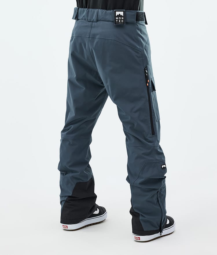 Montec Kirin Snowboardbukse Herre Metal Blue, Bilde 3 av 5