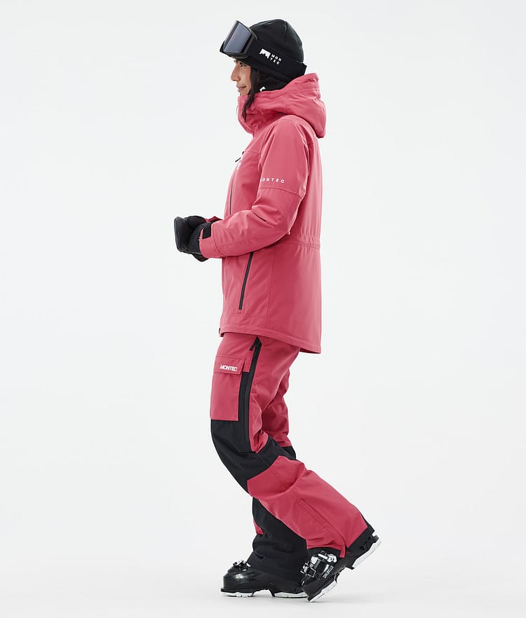 Montec Fawk W Skijakke Dame Light Red, Bilde 3 av 9