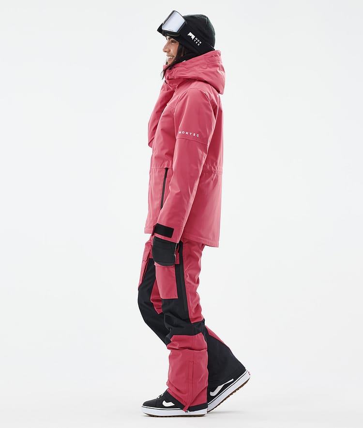 Montec Fawk W Snowboardjakke Dame Light Red Renewed, Bilde 3 av 9