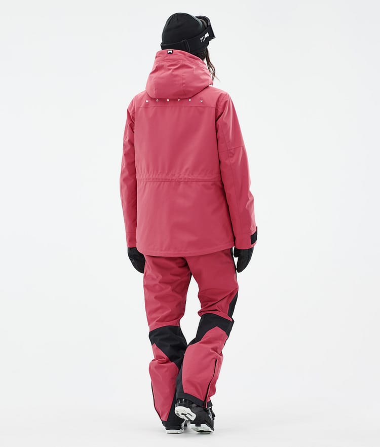 Montec Fawk W Skijakke Dame Light Red, Bilde 4 av 9