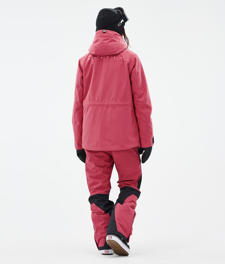 Montec Fawk W Snowboardjakke Dame Light Red Renewed, Bilde 4 av 9