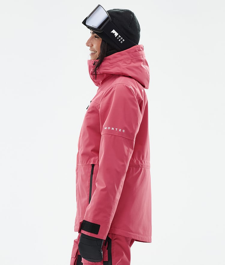 Montec Fawk W Snowboardjakke Dame Light Red Renewed, Bilde 5 av 9