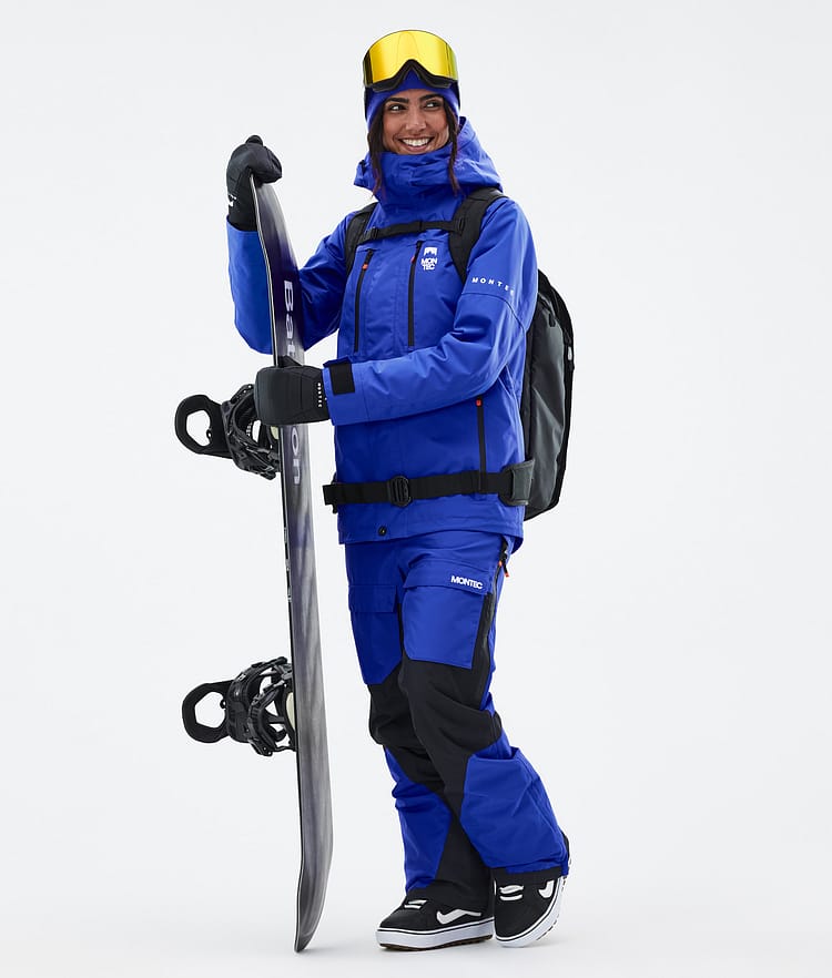 Montec Fawk W Snowboardjakke Dame Cobalt Blue Renewed, Bilde 2 av 9