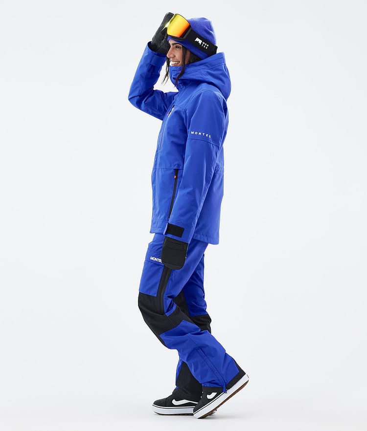 Montec Fawk W Snowboardjakke Dame Cobalt Blue Renewed, Bilde 3 av 9