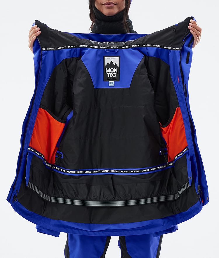 Montec Fawk W Snowboardjakke Dame Cobalt Blue Renewed, Bilde 9 av 9