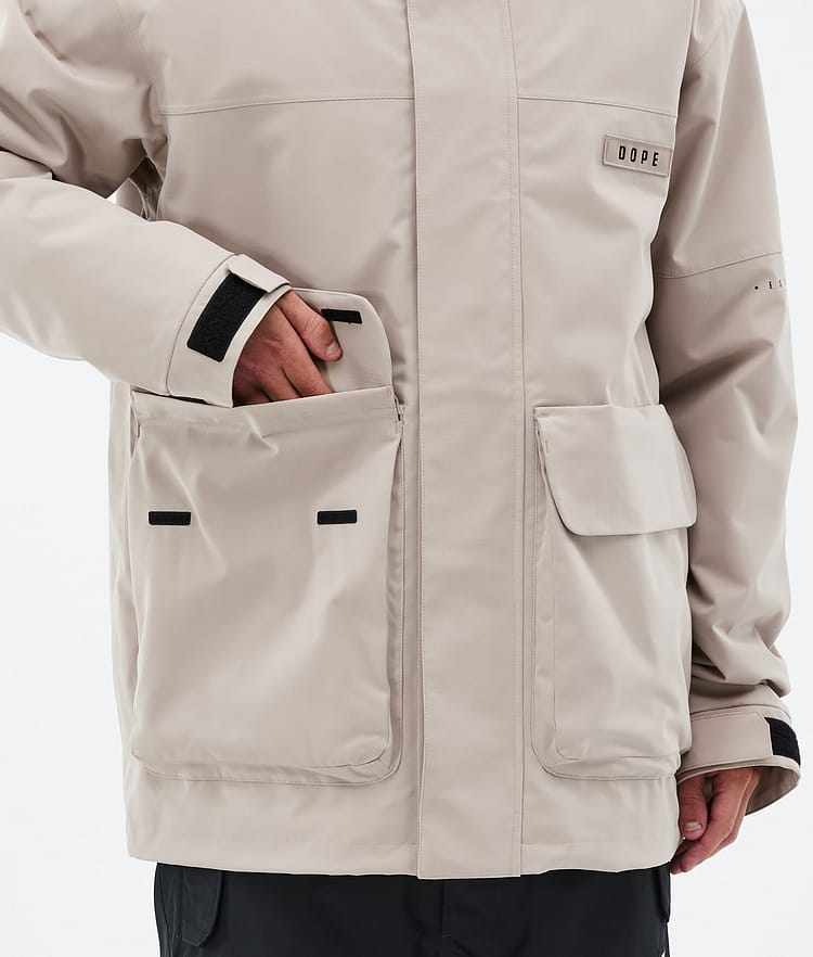 Dope Acme Snowboardjakke Herre Sand Renewed, Bilde 8 av 9
