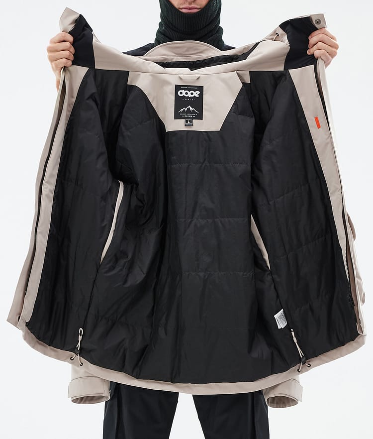 Dope Acme Snowboardjakke Herre Sand Renewed, Bilde 9 av 9