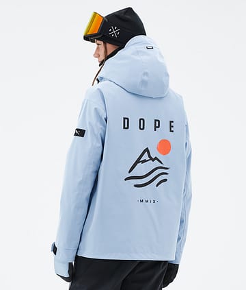 Dope Blizzard W Snowboardjakke Corduroy Light Blue