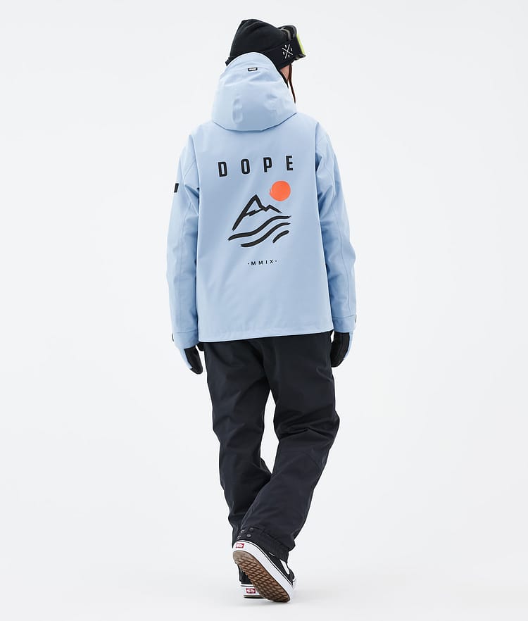 Dope Blizzard W Snowboardjakke Dame Corduroy Light Blue Renewed, Bilde 2 av 8
