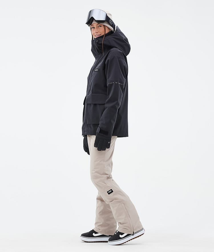 Dope Acme W Snowboardjakke Dame Black Renewed, Bilde 3 av 9
