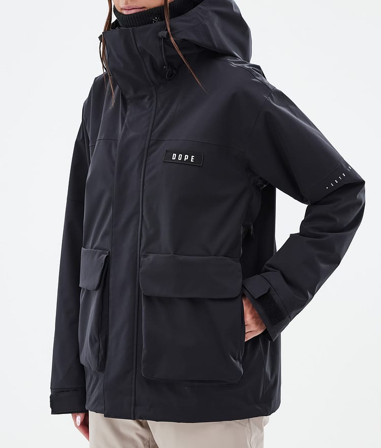 Dope Acme W Snowboardjakke Dame Black Renewed, Bilde 7 av 9