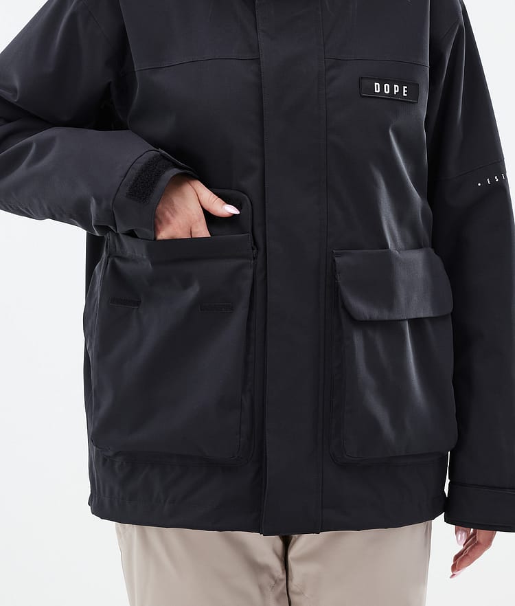 Dope Acme W Snowboardjakke Dame Black Renewed, Bilde 8 av 9