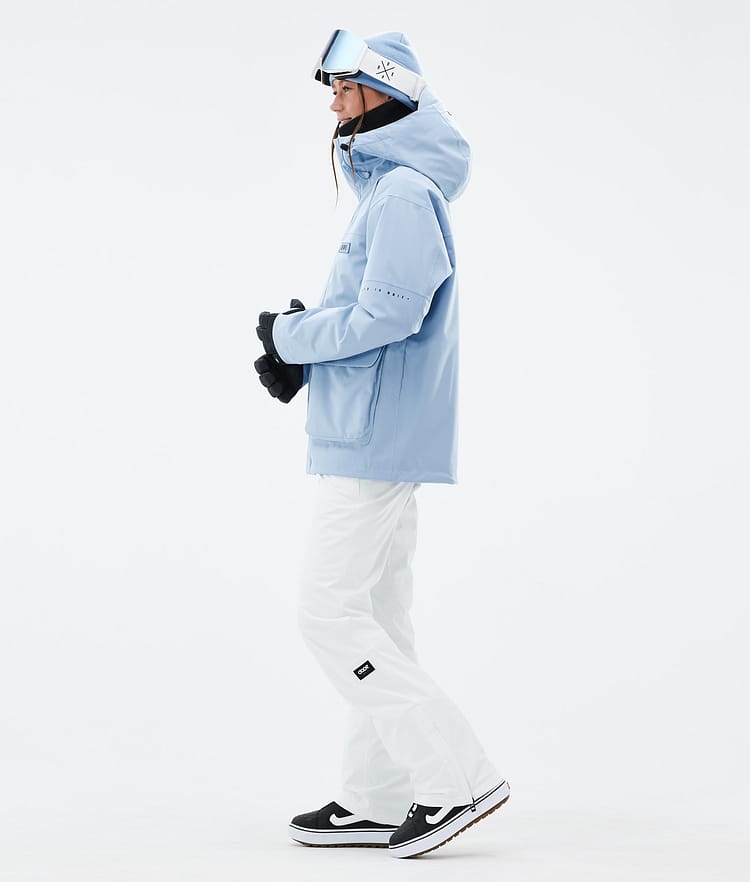Dope Acme W Snowboardjakke Dame Light Blue Renewed, Bilde 3 av 9