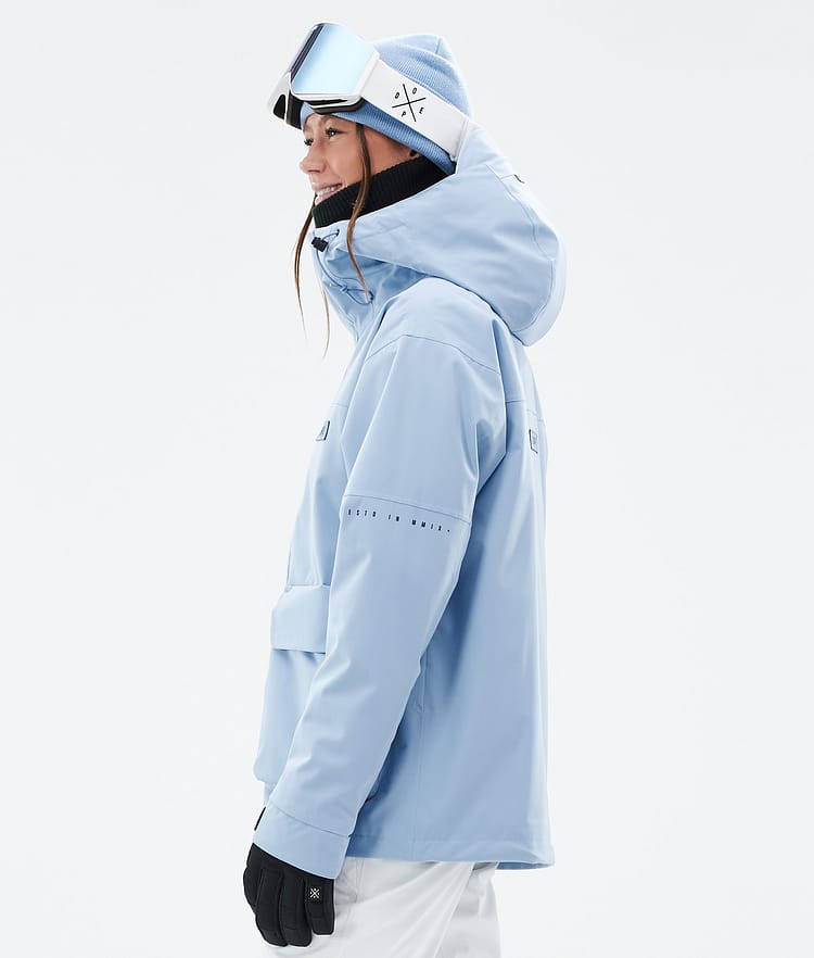Dope Acme W Snowboardjakke Dame Light Blue Renewed, Bilde 5 av 9