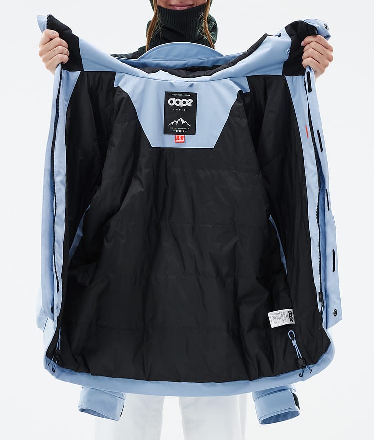 Dope Acme W Snowboardjakke Dame Light Blue Renewed, Bilde 9 av 9