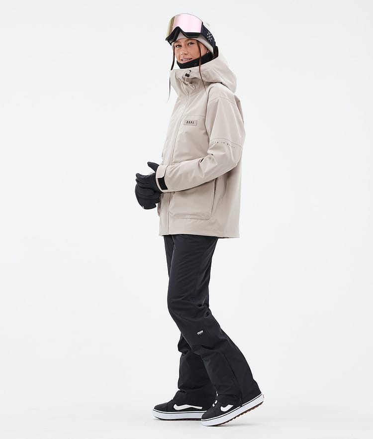 Dope Acme W Snowboardjakke Dame Sand Renewed, Bilde 3 av 9