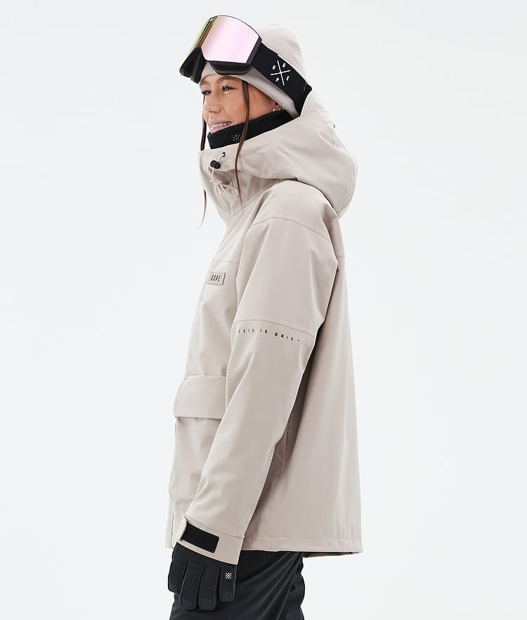 Dope Acme W Snowboardjakke Dame Sand Renewed, Bilde 5 av 9