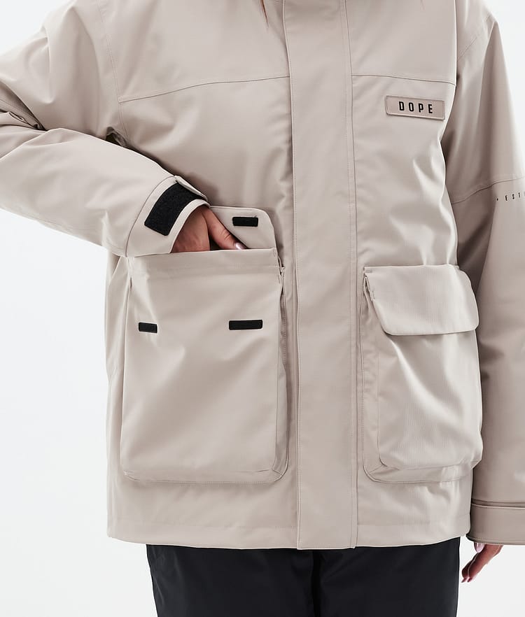 Dope Acme W Snowboardjakke Dame Sand Renewed, Bilde 8 av 9