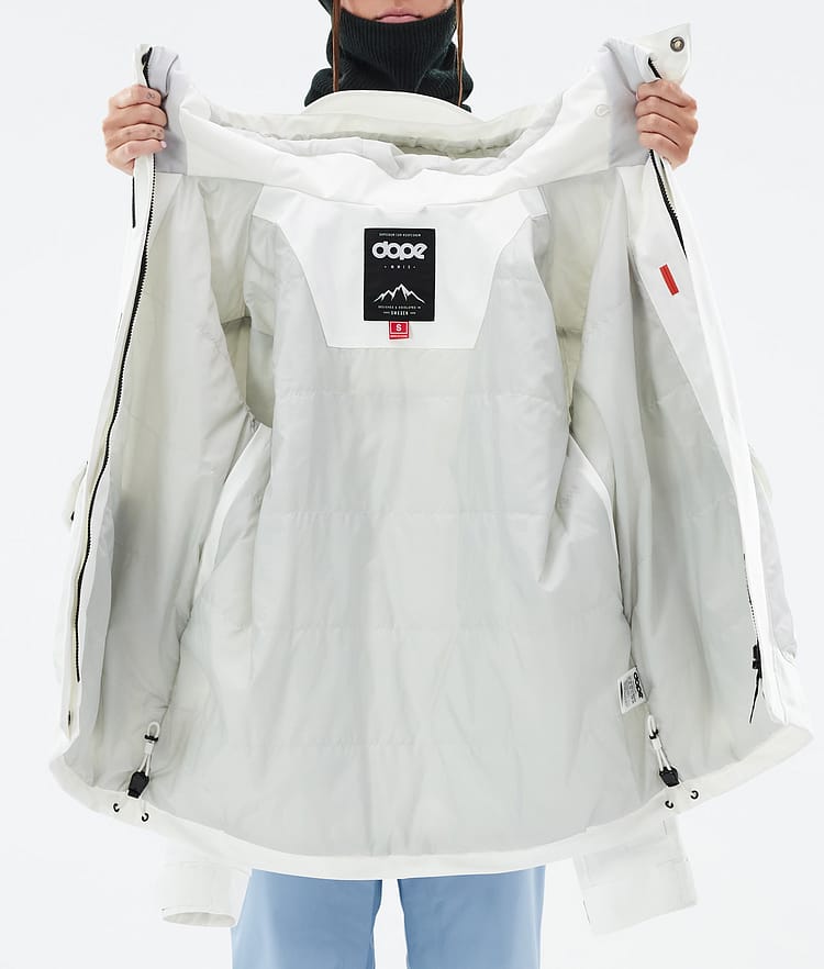 Dope Acme W Snowboardjakke Dame Whitish Renewed, Bilde 9 av 9