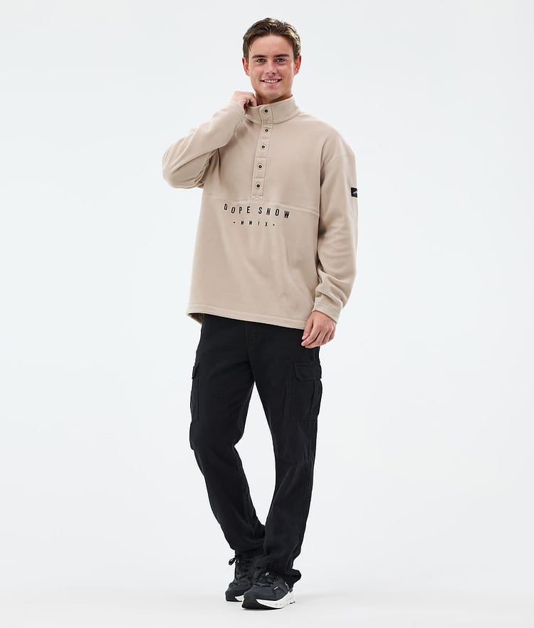 Dope Comfy Fleecegenser Herre Sand, Bilde 3 av 6