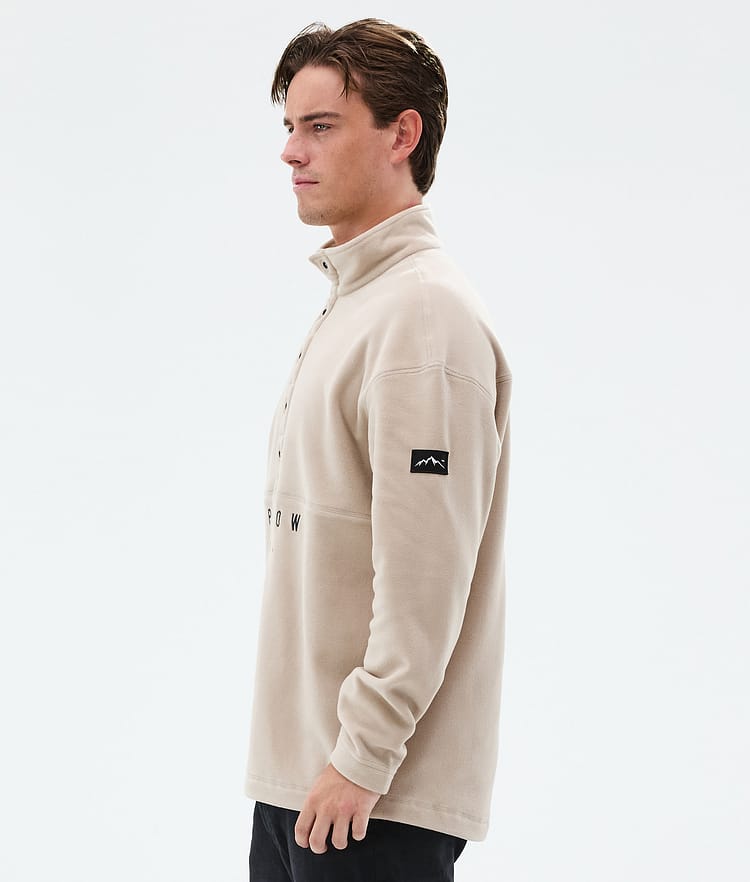 Dope Comfy Fleecegenser Herre Sand, Bilde 5 av 6