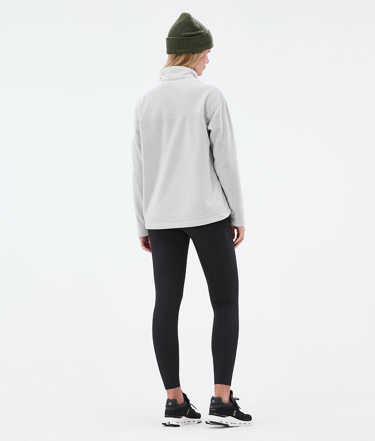 Dope Comfy W Fleecegenser Dame Light Grey, Bilde 4 av 6