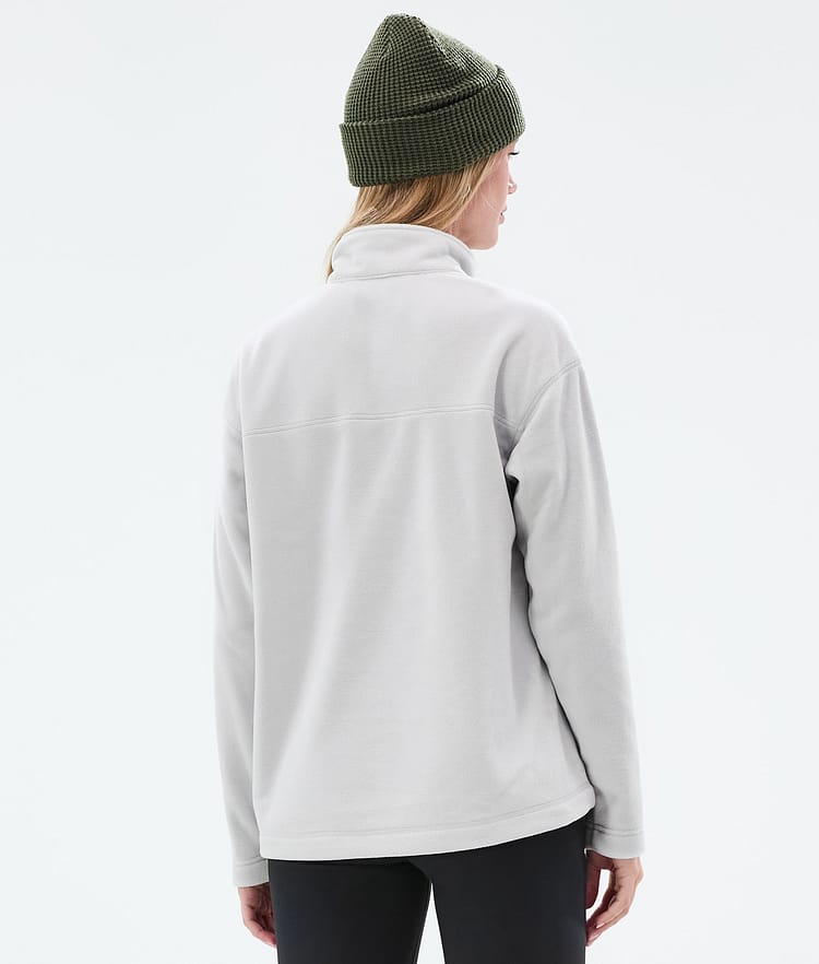 Dope Comfy W Fleecegenser Dame Light Grey, Bilde 6 av 6