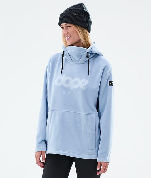 Dope Cozy II W Fleecegenser Dame Light Blue