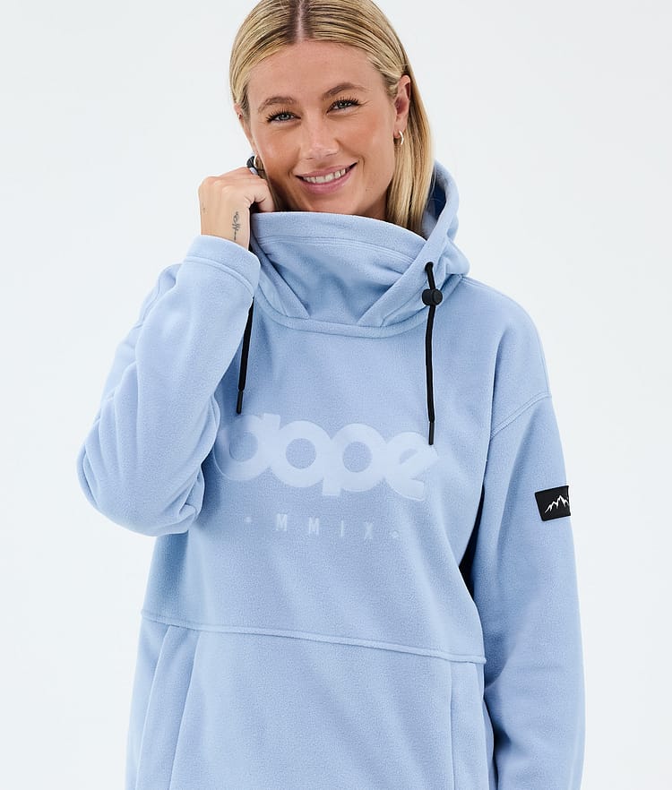 Dope Cozy II W Fleecegenser Dame Light Blue, Image 2 of 7