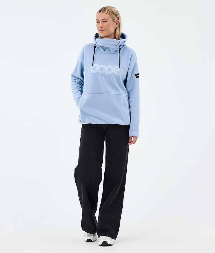 Dope Cozy II W Fleecegenser Dame Light Blue, Image 3 of 7