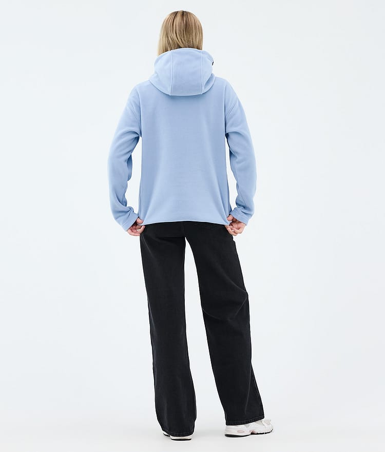 Dope Cozy II W Fleecegenser Dame Light Blue, Image 4 of 7