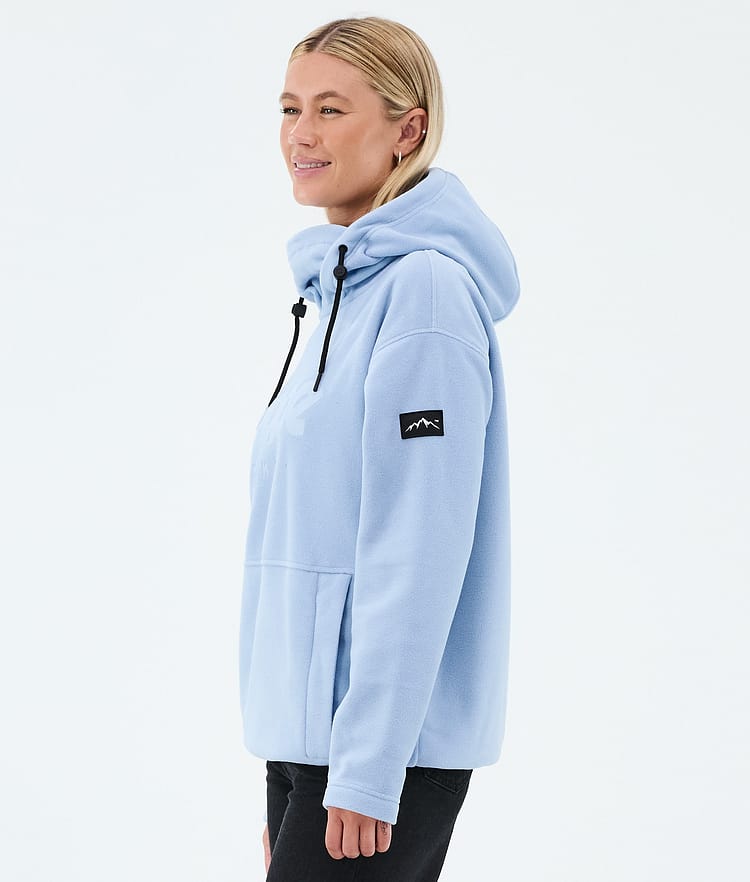 Dope Cozy II W Fleecegenser Dame Light Blue, Image 5 of 7