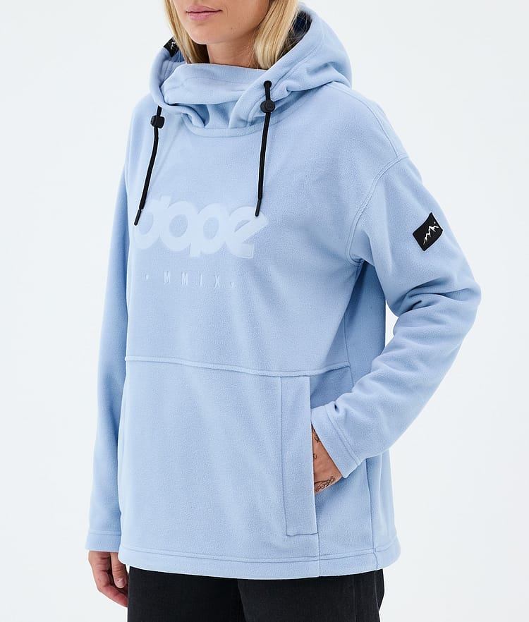 Dope Cozy II W Fleecegenser Dame Light Blue, Image 7 of 7