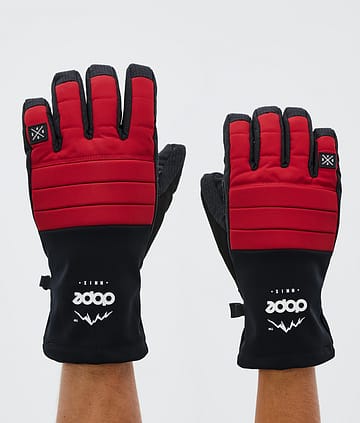 Dope Ace 24 Skihansker Deep Red