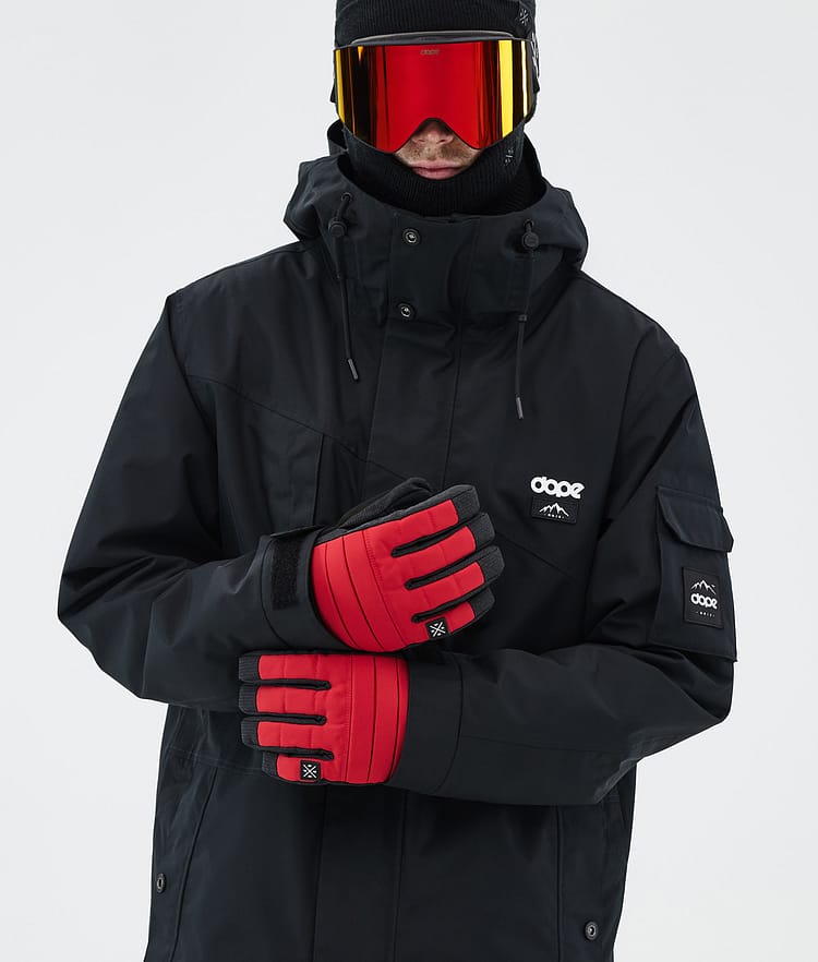 Dope Ace 24 Skihansker Deep Red, Bilde 3 av 5