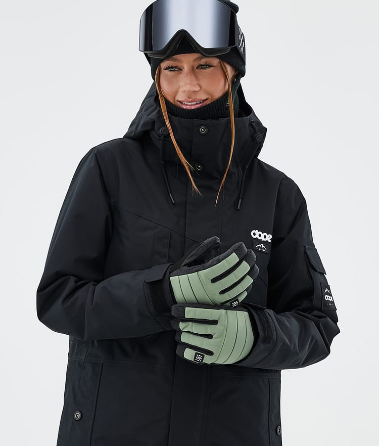 Dope Ace 24 Skihansker Moss Green, Bilde 3 av 5