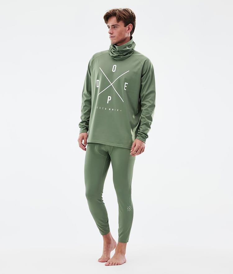 Dope Snuggle Superundertøy bukse Herre 2X-Up Moss Green, Bilde 3 av 7