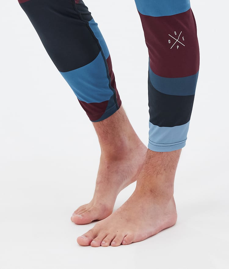 Dope Snuggle Superundertøy bukse Herre 2X-Up Shards Burgundy Blue, Bilde 7 av 7