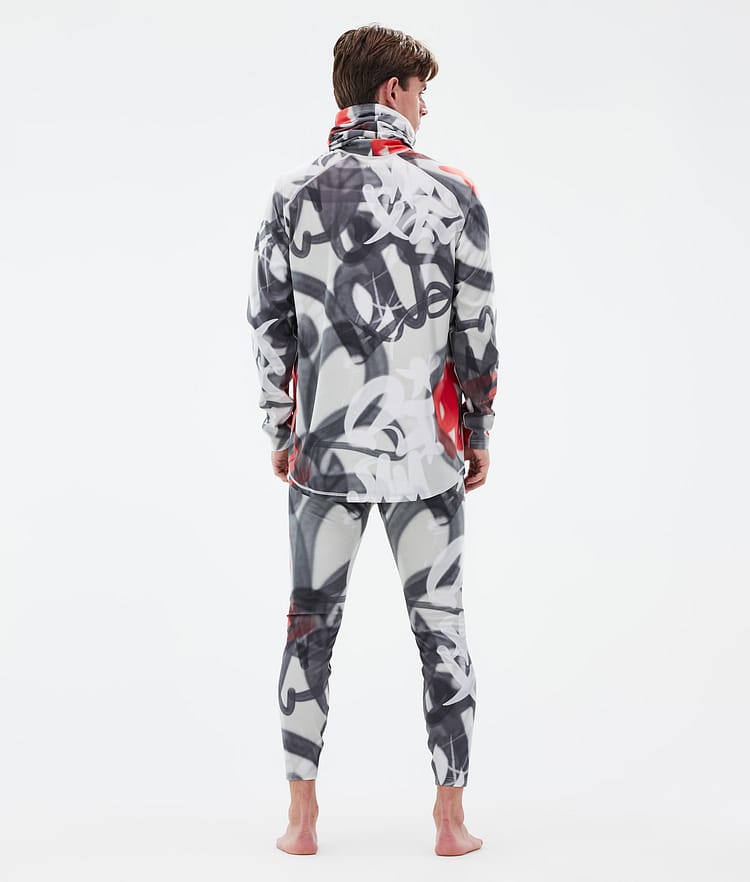 Dope Snuggle Superundertøy bukse Herre 2X-Up Spray Black Red, Bilde 4 av 7