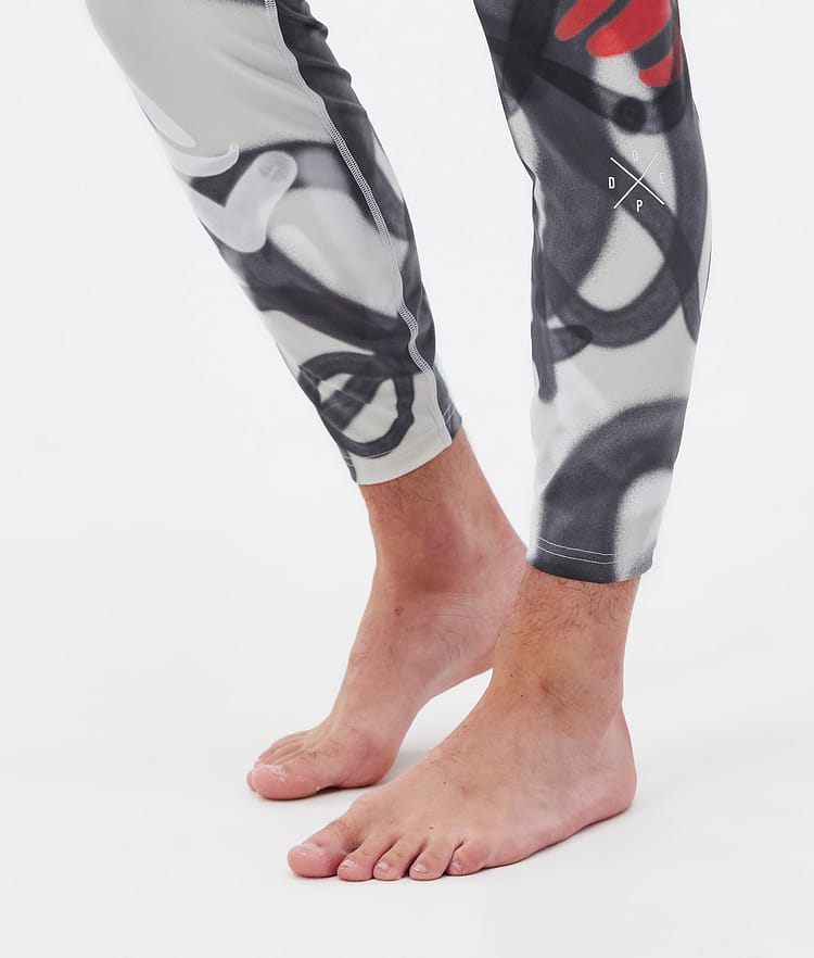 Dope Snuggle Superundertøy bukse Herre 2X-Up Spray Black Red, Bilde 7 av 7