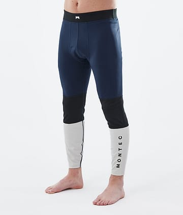 Montec Alpha Superundertøy bukse Herre Dark Blue/Black/Light Grey