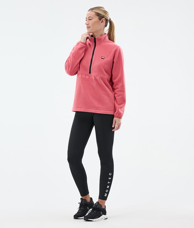 Montec Echo W Fleecegenser Dame Light Red, Bilde 3 av 5