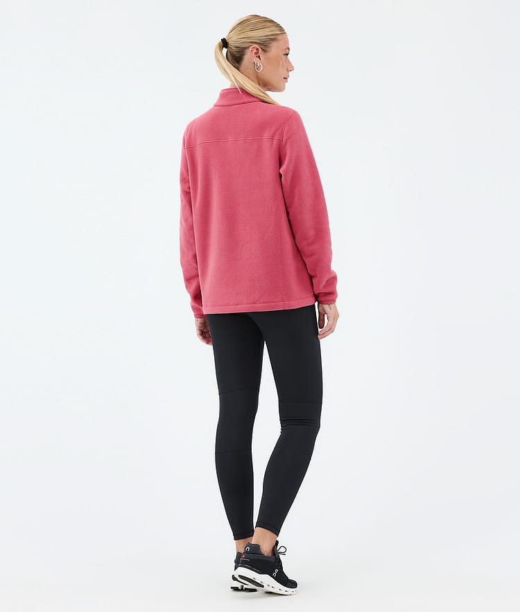 Montec Echo W Fleecegenser Dame Light Red Renewed, Bilde 4 av 5